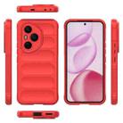 For Honor 400 Pro 5G Global 160.8mm Magic Shield TPU + Flannel Phone Case(Red) - 3