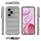 For Honor 400 Pro 5G Global 160.8mm Magic Shield TPU + Flannel Phone Case(Grey) - 3