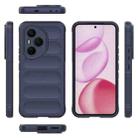 For Honor 400 Pro 5G Global 160.8mm Magic Shield TPU + Flannel Phone Case(Dark Blue) - 3