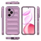 For Honor 400 Pro 5G Global 160.8mm Magic Shield TPU + Flannel Phone Case(Purple) - 3