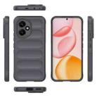 For Honor 400 Global 156.5mm Magic Shield TPU + Flannel Phone Case(Dark Grey) - 3
