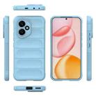 For Honor 400 Global 156.5mm Magic Shield TPU + Flannel Phone Case(Light Blue) - 3