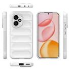 For Honor 400 Global 156.5mm Magic Shield TPU + Flannel Phone Case(White) - 3