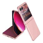 For Motorola Razr 40 Ultra Ultrathin Skin Feel PC Shockproof Phone Case(Pink) - 1