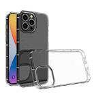 For iPhone 15 Pro Max Airbag Four-Corner Full Coverage Shockproof TPU Phone Case(Transparent) - 1