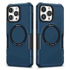 For iPhone 15 Pro Max MagSafe Shockproof Armor Phone Case(Dark Blue) - 1