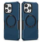 For iPhone 15 Pro MagSafe Shockproof Armor Phone Case(Dark Blue) - 1