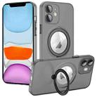 For iPhone 11 MagSafe Multifunction Holder Phone Case(Black) - 1