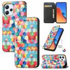 For Xiaomi Redmi 12 CaseNeo Colorful Magnetic Leather Phone Case(Magic Space) - 1