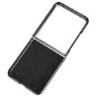 For Motorola Razr 50 Ultra Litchi Texture Back Cover Phone Case(Black) - 3