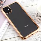 For iPhone 11 SULADA Colorful Edge Series Shockproof TPU + Electroplated Edge Protective Case(Pink) - 1