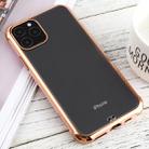 For iPhone 11 Pro Max SULADA Colorful Edge Series Shockproof TPU + Electroplated Edge Protective Case(Pink) - 1