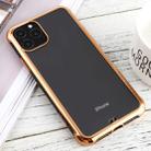 For iPhone 11 Pro Max SULADA Colorful Edge Series Shockproof TPU + Electroplated Edge Protective Case(Black) - 1