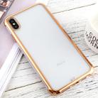 For iPhone X / XS SULADA Colorful Edge Series Shockproof TPU + Electroplated Edge Protective Case(Light Purple) - 1