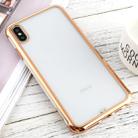 For iPhone X / XS SULADA Colorful Edge Series Shockproof TPU + Electroplated Edge Protective Case(White) - 1