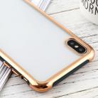 For iPhone XS Max SULADA Colorful Edge Series Shockproof TPU + Electroplated Edge Protective Case(Dark Green) - 5