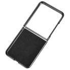 For Motorola Razr 50 Ultra Litchi Texture Card Slot Phone Case(Black) - 3