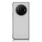 For Tecno Phantom V Fold PU Leather PC Phone Case(White) - 3