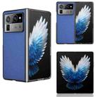 For Tecno Phantom V Fold2 PU Leather PC Phone Case(Blue) - 1