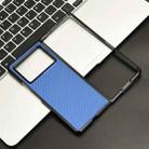For Tecno Phantom V Fold2 PU Leather PC Phone Case(Blue) - 2