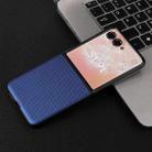 For Motorola Moto Razr 50 Ultra PU Leather PC Phone Case(Blue) - 2