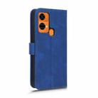 For Oukitel C33 Skin Feel Magnetic Flip Leather Phone Case(Blue) - 3