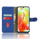 For Oukitel C33 Skin Feel Magnetic Flip Leather Phone Case(Blue) - 4
