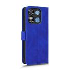 For Oukitel C57 Pro Skin Feel Magnetic Flip Leather Phone Case(Blue) - 3