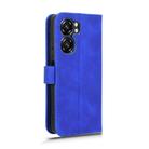 For Oukitel C58 Skin Feel Magnetic Flip Leather Phone Case(Blue) - 3