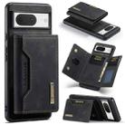 For Google Pixel 8 DG.MING M2 Series 3-Fold Multi Card Bag + Magnetic Phone Case(Black) - 1