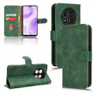 For Ulefone Note 15 Skin Feel Magnetic Flip Leather Phone Case(Green) - 1