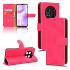 For Ulefone Note 15 Skin Feel Magnetic Flip Leather Phone Case(Rose Red) - 1