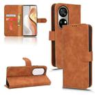 For Ulefone Note 17 Pro Skin Feel Magnetic Flip Leather Phone Case(Brown) - 1