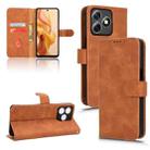 For Ulefone Note 18 Ultra Skin Feel Magnetic Flip Leather Phone Case(Brown) - 1