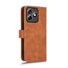 For Ulefone Note 18 Ultra Skin Feel Magnetic Flip Leather Phone Case(Brown) - 3