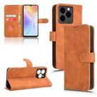 For Ulefone Note 20 Pro Skin Feel Magnetic Flip Leather Phone Case(Brown) - 1