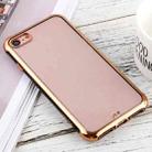For iPhone 6 / 6s SULADA Colorful Edge Series Shockproof TPU + Electroplated Edge Protective Case(Black) - 1