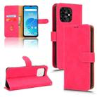 For UMIDIGI G5 Mecha Skin Feel Magnetic Flip Leather Phone Case(Rose Red) - 1