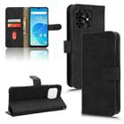 For UMIDIGI G5 Skin Feel Magnetic Flip Leather Phone Case(Black) - 1