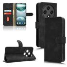 For UMIDIGI G100 Skin Feel Magnetic Flip Leather Phone Case(Black) - 1