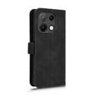 For UMIDIGI Note 100 Skin Feel Magnetic Flip Leather Phone Case(Black) - 3