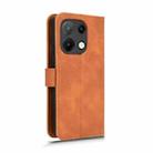 For UMIDIGI Note 100 Skin Feel Magnetic Flip Leather Phone Case(Brown) - 3
