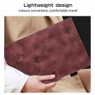 For Samsung Galaxy Tab S8 Ultra X900 Staff Music Embossed Leather Tablet Case(Wine Red) - 6