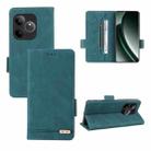 For Realme GT Neo6 / GT Neo6 SE Magnetic Clasp Leather Phone Case(Green) - 1