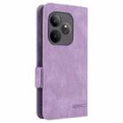 For Realme GT Neo6 / GT Neo6 SE Magnetic Clasp Leather Phone Case(Purple) - 3