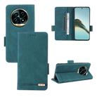 For Realme 13 Pro / 13 Pro+ Magnetic Clasp Leather Phone Case(Green) - 1