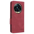 For Realme 13 Pro / 13 Pro+ Magnetic Clasp Leather Phone Case(Red) - 3