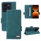 For Realme CT7 Pro Magnetic Clasp Leather Phone Case(Green) - 1