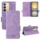 For Realme C75 4G Magnetic Clasp Leather Phone Case(Purple) - 1