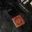 For Samsung Galaxy Z Flip7 5G Crazy Horse Texture Magnetic Magsafe PU Phone Case(Red) - 2